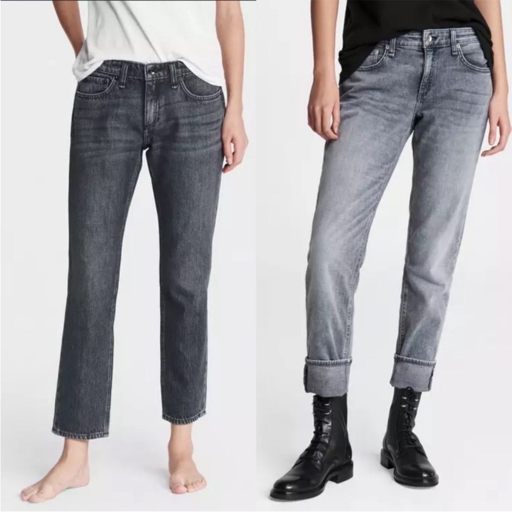 Rag & Bone Dre Low Rise Boyfriend Jeans